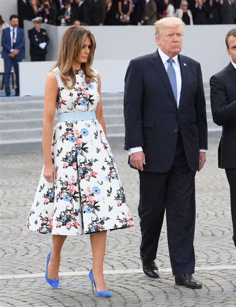 Melania Trump flared dress